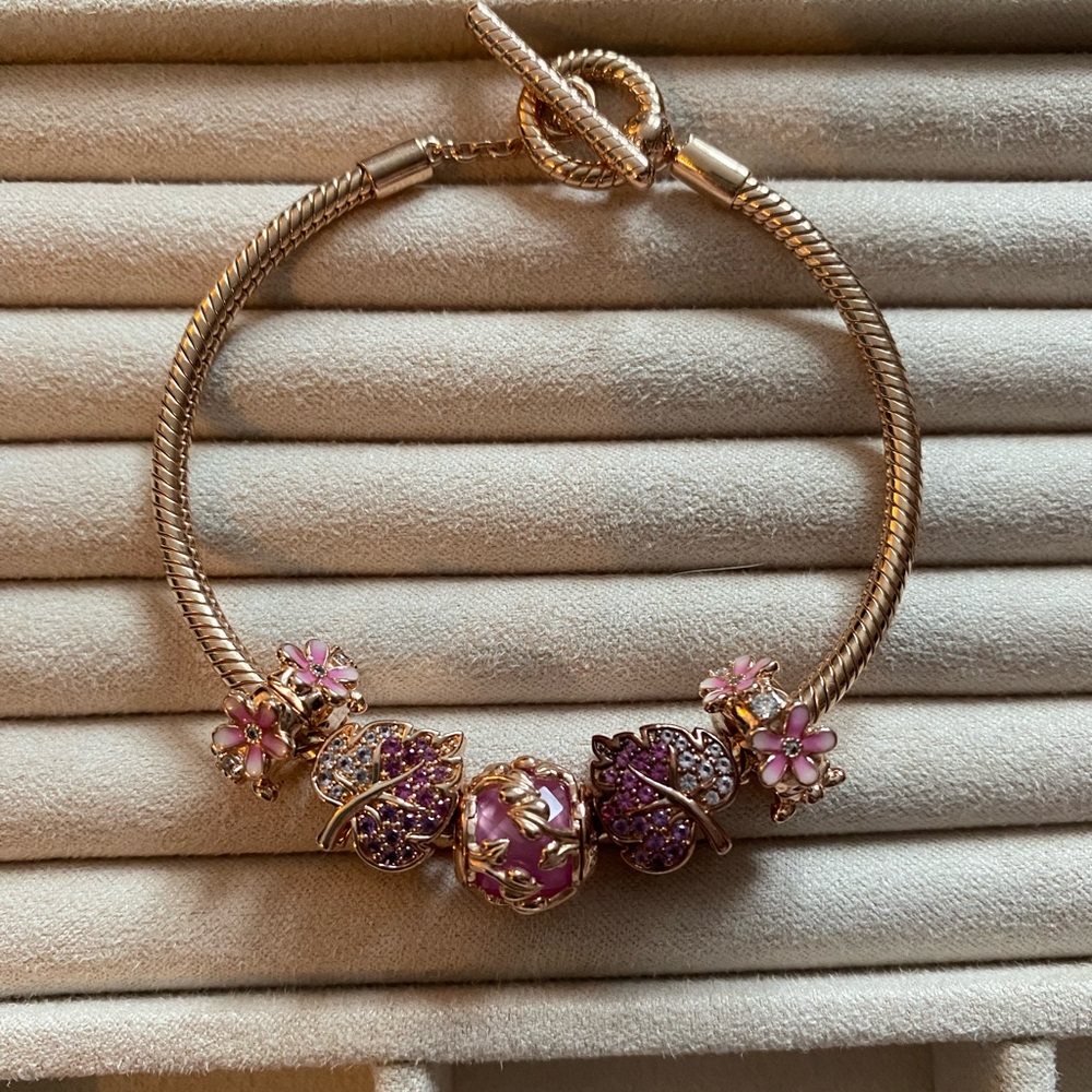 Pandora Rose Gold Fall Bracelet